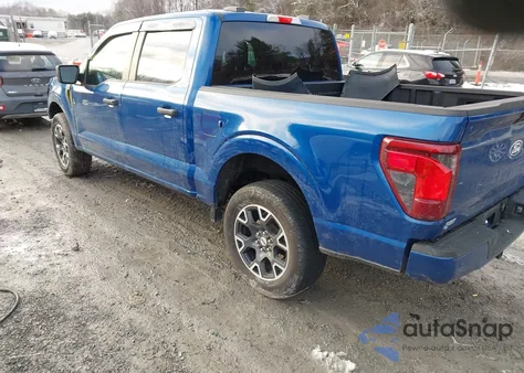 2024 Ford F-150 Stx from USA, damaged, VIN 1FTEW2LP4RKD23817